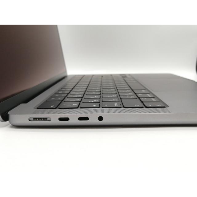 【中古】Apple MacBook Pro 14インチ M1 Pro(CPU:8C/GPU:14C) 16GB/512GB スペースグレイ MKGP3J/A (14インチ, 2021)【小倉駅前】保証期間１ヶ月【ランクB】の画像