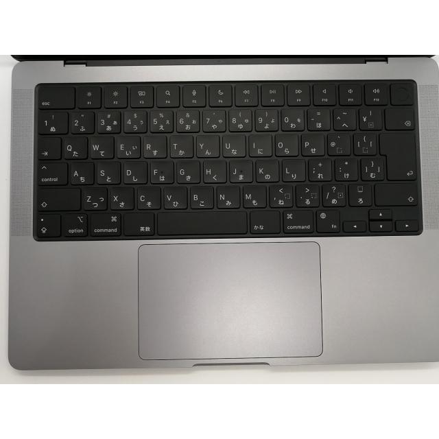 【中古】Apple MacBook Pro 14インチ M1 Pro(CPU:8C/GPU:14C) 16GB/512GB スペースグレイ MKGP3J/A (14インチ, 2021)【小倉駅前】保証期間１ヶ月【ランクB】の画像