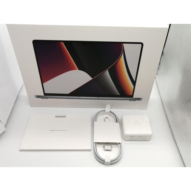 【中古】Apple MacBook Pro 14インチ M1 Pro(CPU:8C/GPU:14C) 16GB/512GB スペースグレイ MKGP3J/A (14インチ, 2021)【小倉駅前】保証期間１ヶ月【ランクB】の画像