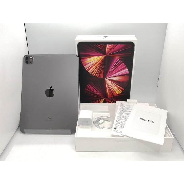 【中古】Apple 【Wi-Fi】 11インチ iPad Pro（第3世代/2021） 256GB スペースグレイ MHQU3J/A【広島本通】保証期間１ヶ月【ランクC】の画像