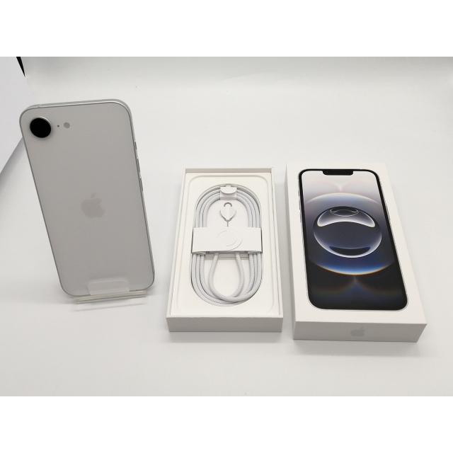 【未使用】Apple 国内版 【SIMフリー】 iPhone 16e 512GB ホワイト MD274J/A【博多】保証期間３ヶ月の画像