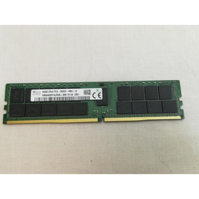 【ジャンク】PC4-23400 64GB 中古】DDR4 64GB PC4-23466(DDR4-2933) Registered(サーバー用）【川崎