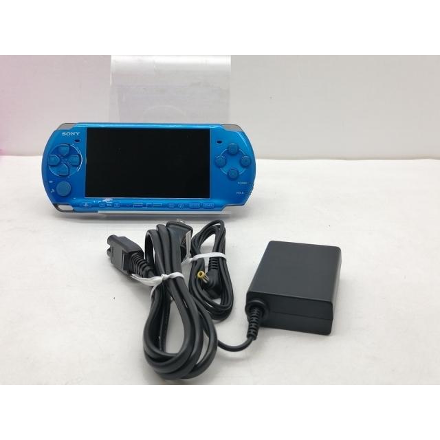 中古】SONY PlayStation Portable（バイブラントブルー）PSP-3000VB