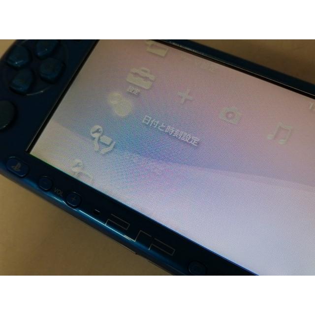 中古】SONY PlayStation Portable（バイブラントブルー）PSP-3000VB