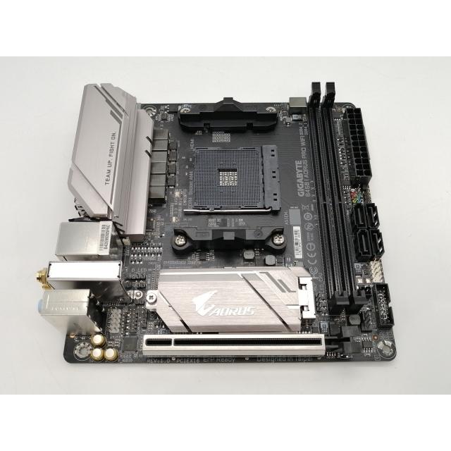 中古】GIGABYTE B450 I AORUS PRO WIFI B450/AM4/11ac Wave2/Mini-ITX