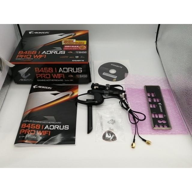 中古】GIGABYTE B450 I AORUS PRO WIFI B450/AM4/11ac Wave2/Mini-ITX