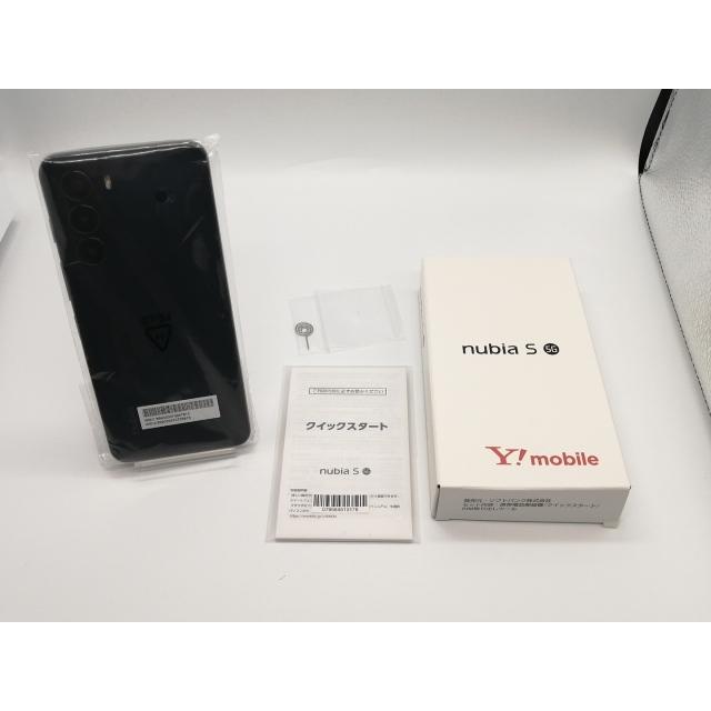 未使用】ZTE ymobile 【SIMフリー】 nubia S 5G 4GB 128GB ブラック