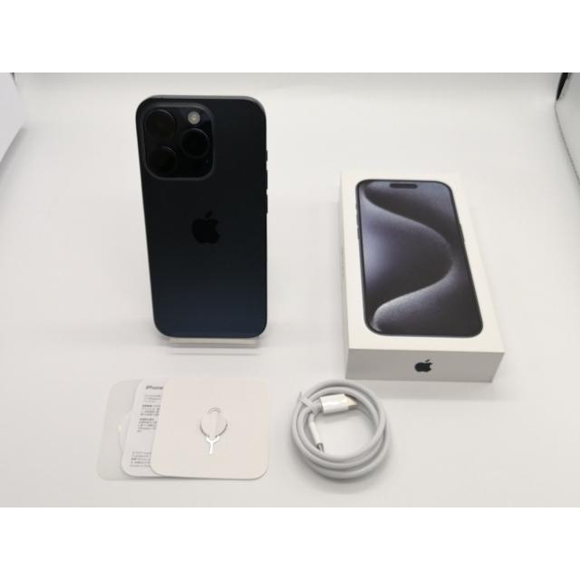 ✅未使用近い・100%✨iPhone 15 Pro 1TB 国内版SIMフリー❣️ 中古】Apple 国内版 【SIMフリー】 iPhone 15 Pro 1TB ブルー
