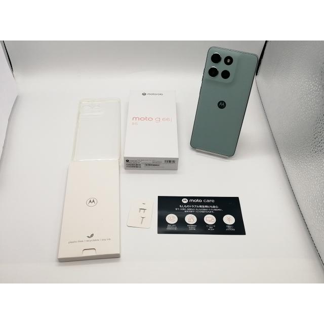 中古】MOTOROLA 国内版 【SIMフリー】 moto g66j 5G 8GB 128GB グレー
