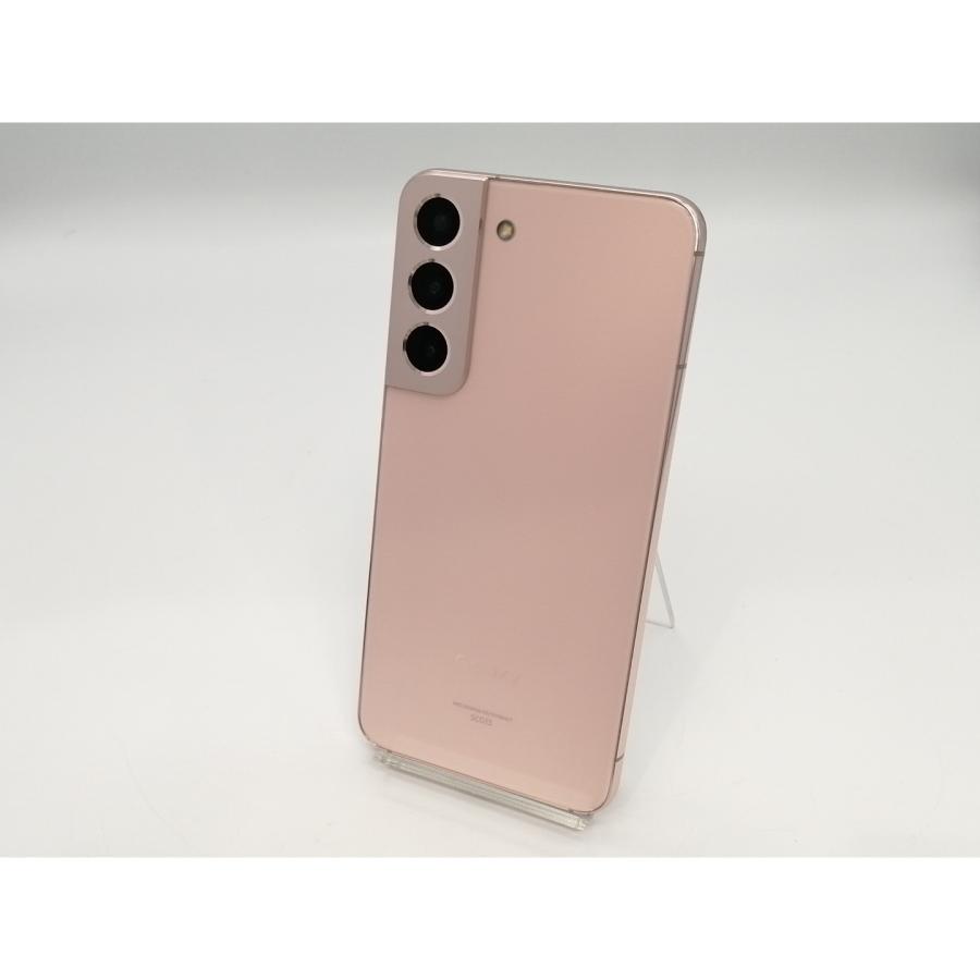中古】SAMSUNG au 【SIMフリー】 Galaxy S22 ピンクゴールド 8GB 256GB