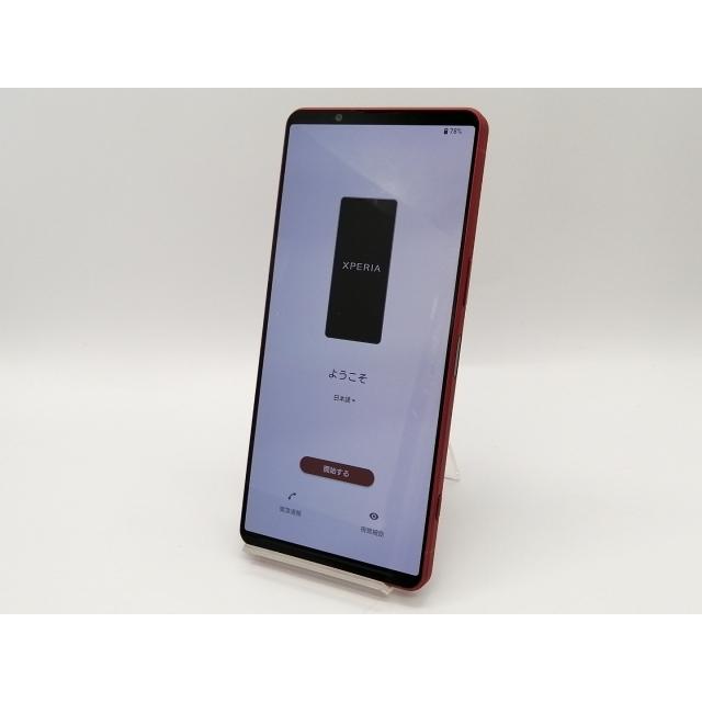 中古】SONY 国内版 【SIMフリー】 Xperia 1 VI スカーレット 12GB