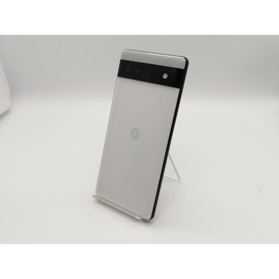 中古】Google au 【SIMフリー】 Pixel 6a チョーク 6GB 128GB GB17L