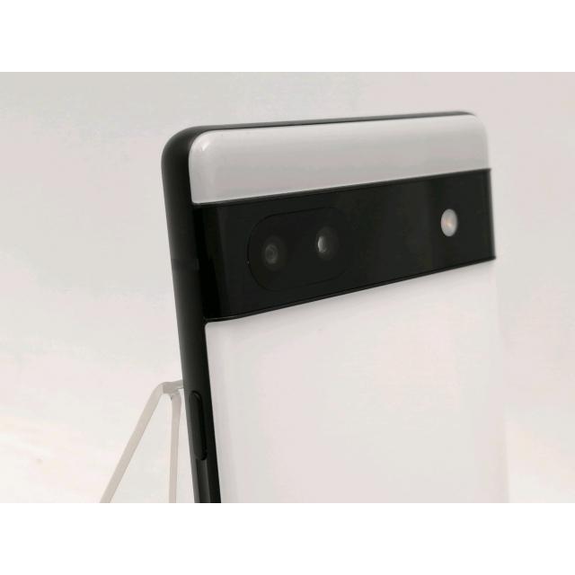 中古】Google au 【SIMフリー】 Pixel 6a チョーク 6GB 128GB GB17L