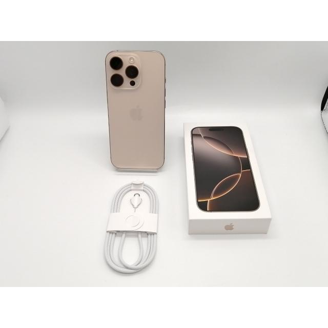 中古】Apple 国内版 【SIMフリー】 iPhone 16 Pro 256GB デザート