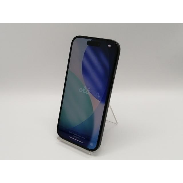 中古】Apple au 【SIMフリー】 iPhone 15 256GB ブラック MTMN3J/A