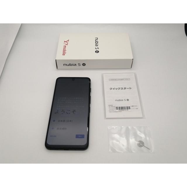 未使用】ZTE ymobile 【SIMフリー】 nubia S 5G 4GB 128GB ブラック