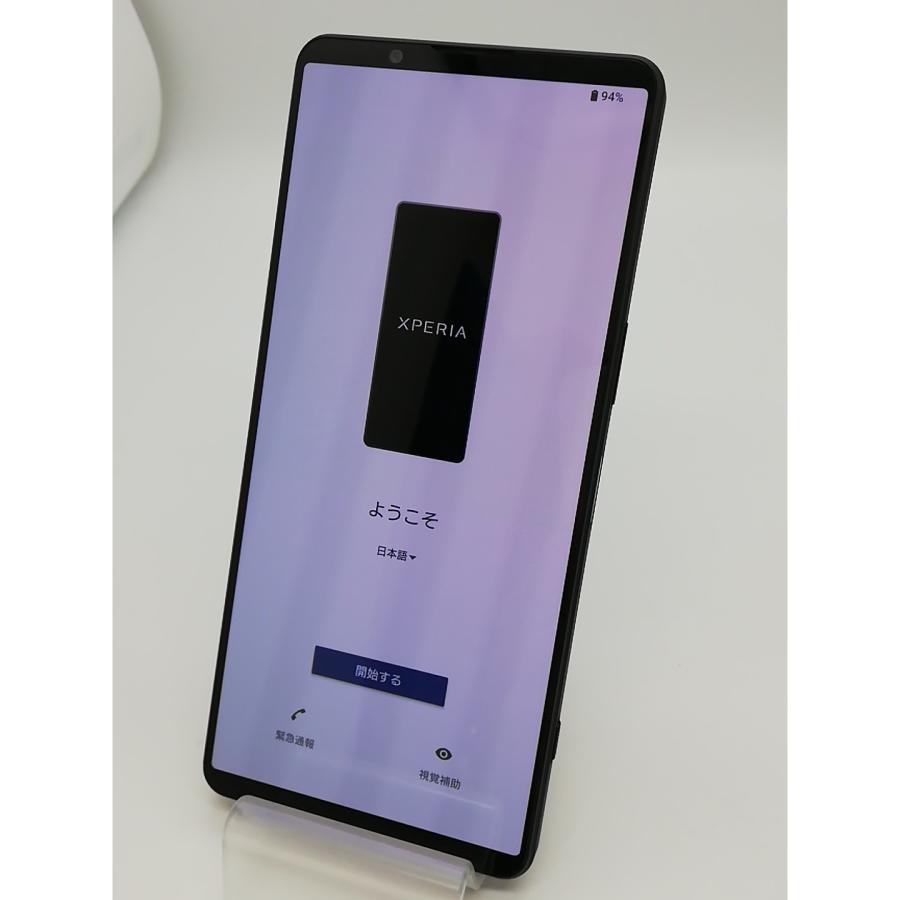 中古】SONY SoftBank 【SIMフリー】 Xperia 1 VI ブラック 12GB 256GB
