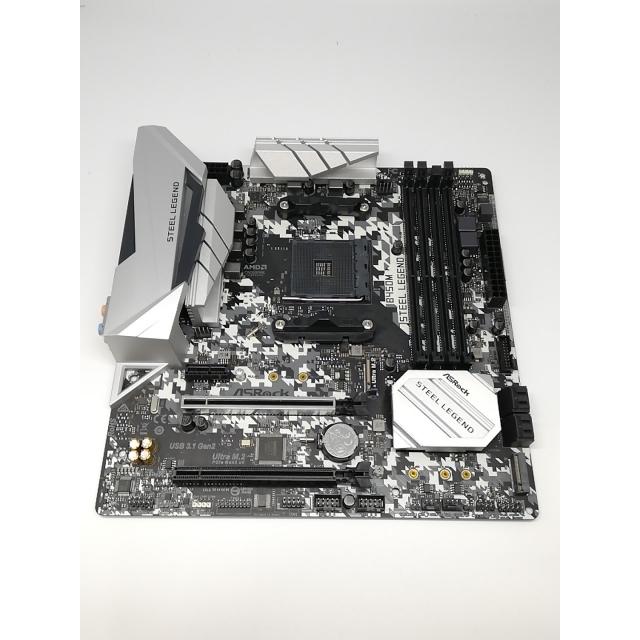 中古】ASRock B450M Steel Legend B450/AM4/MicroATX【アリオ倉敷