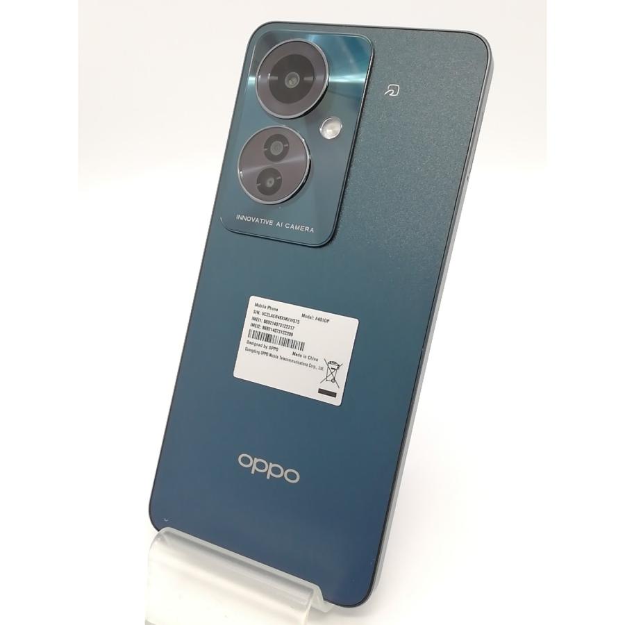 中古】Oppo ymobile 【SIMフリー】 OPPO Reno11 A ダークグリーン 8GB
