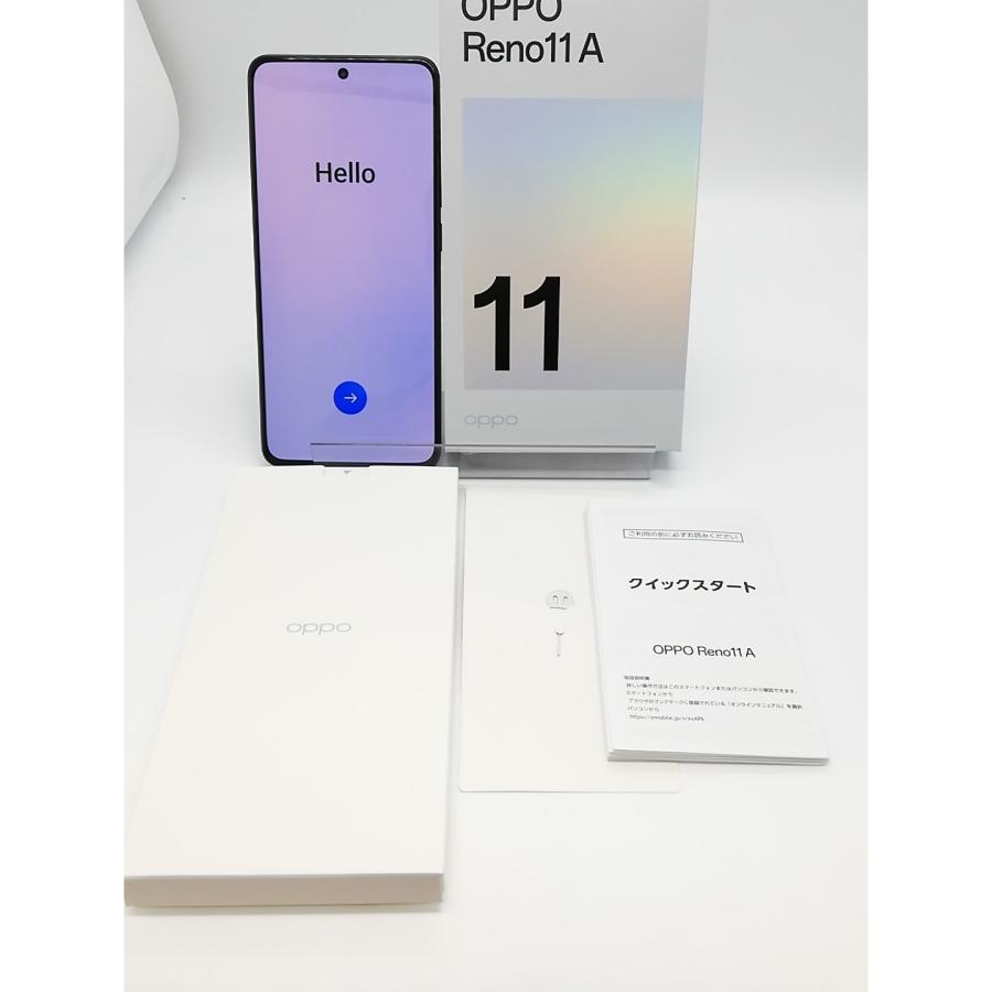 中古】Oppo ymobile 【SIMフリー】 OPPO Reno11 A ダークグリーン 8GB
