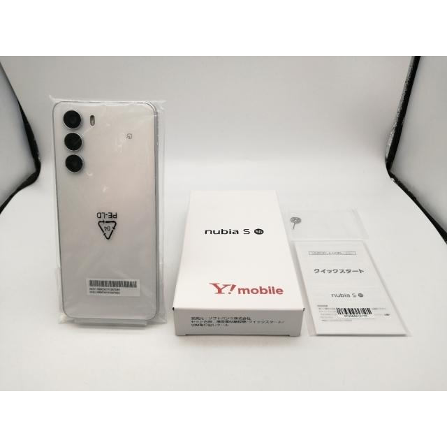 未使用】ZTE ymobile 【SIMフリー】 nubia S 5G 4GB 128GB ホワイト