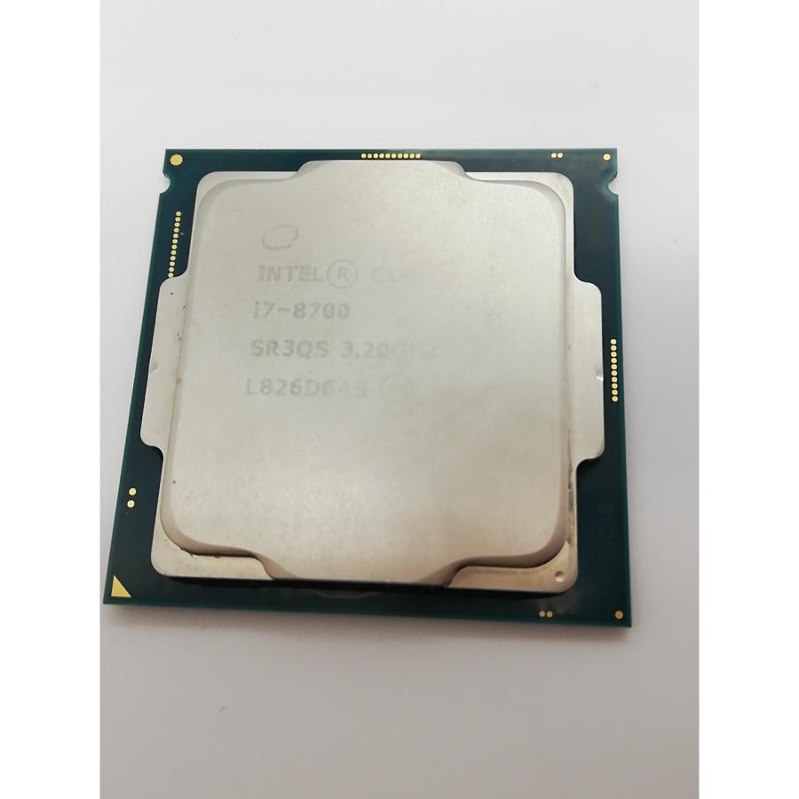 中古】Intel Core i7-8700 (3.2GHz/TB:4.6GHz) bulk LGA1151/6C/12T/L3