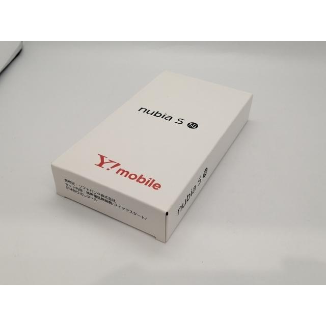未使用】ZTE ymobile 【SIMフリー】 nubia S 5G 4GB 128GB ホワイト