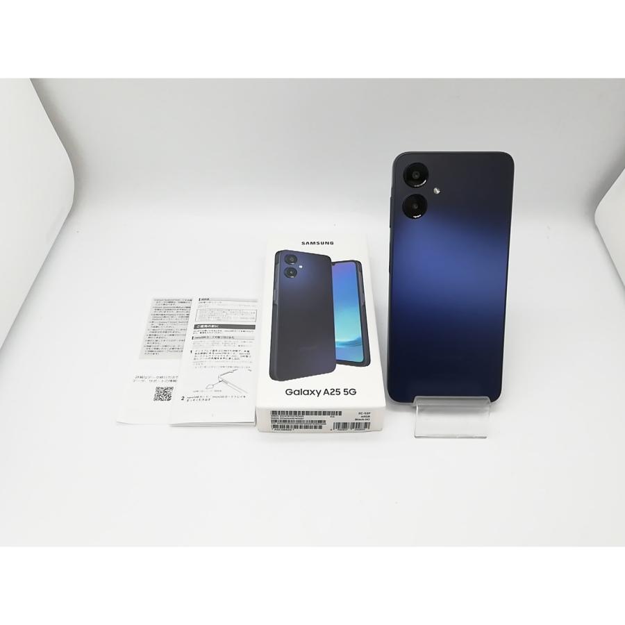 中古】SAMSUNG docomo 【SIMフリー】 Galaxy A25 5G ブラック 4GB 64GB
