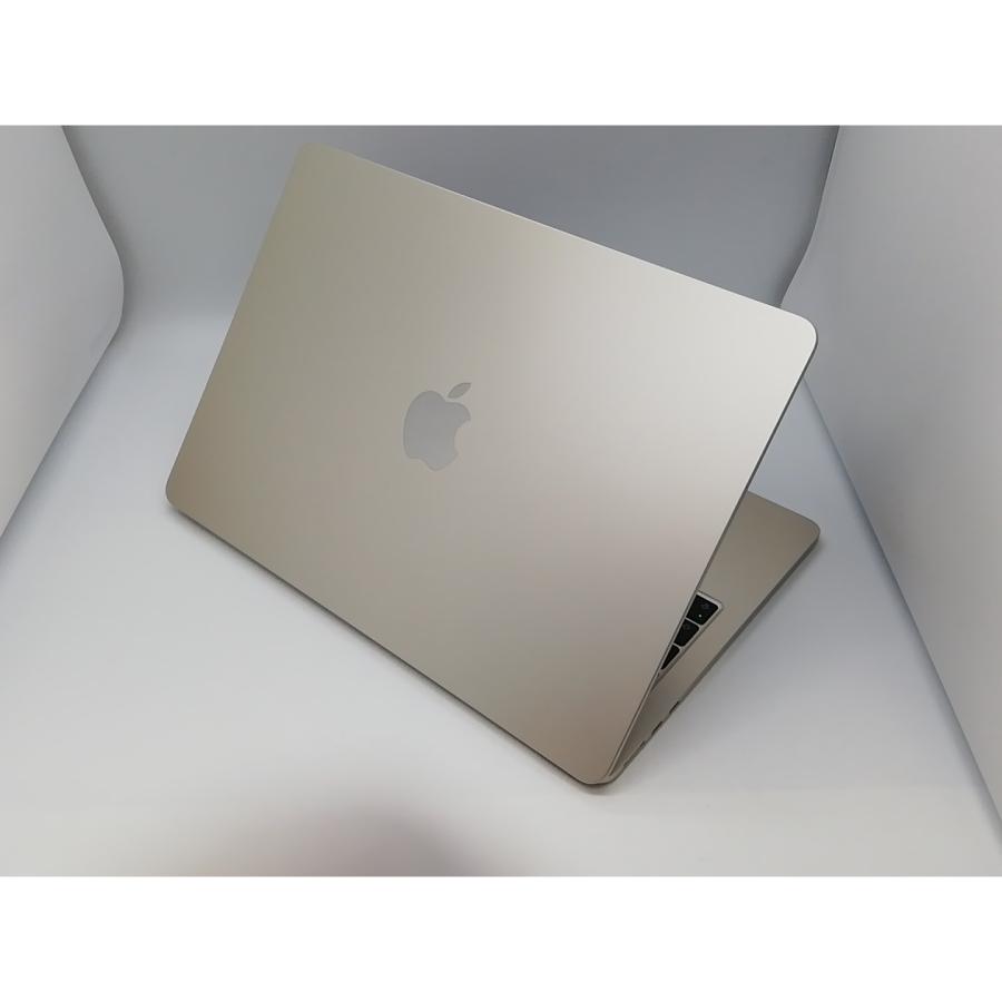 【中古】Apple MacBook Air 13インチ CTO (M2,2022) スターライト M2(CPU:8C/GPU:8C)/16G/256G/30W AC【アリオ倉敷】保証期間１ヶ月【ランクA】の画像