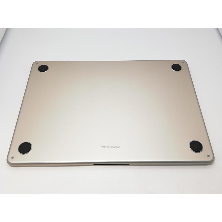 【中古】Apple MacBook Air 13インチ CTO (M2,2022) スターライト M2(CPU:8C/GPU:8C)/16G/256G/30W AC【アリオ倉敷】保証期間１ヶ月【ランクA】の画像