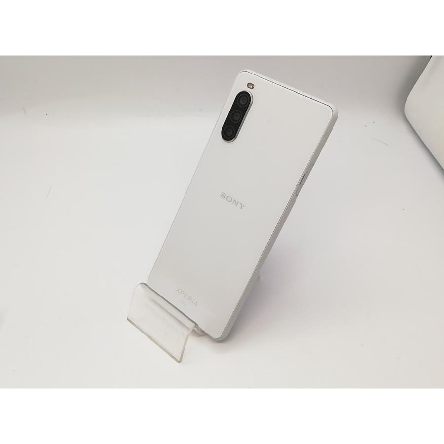 中古】SONY au 【SIMロック解除済み】 Xperia 10 II ホワイト 4GB 64GB