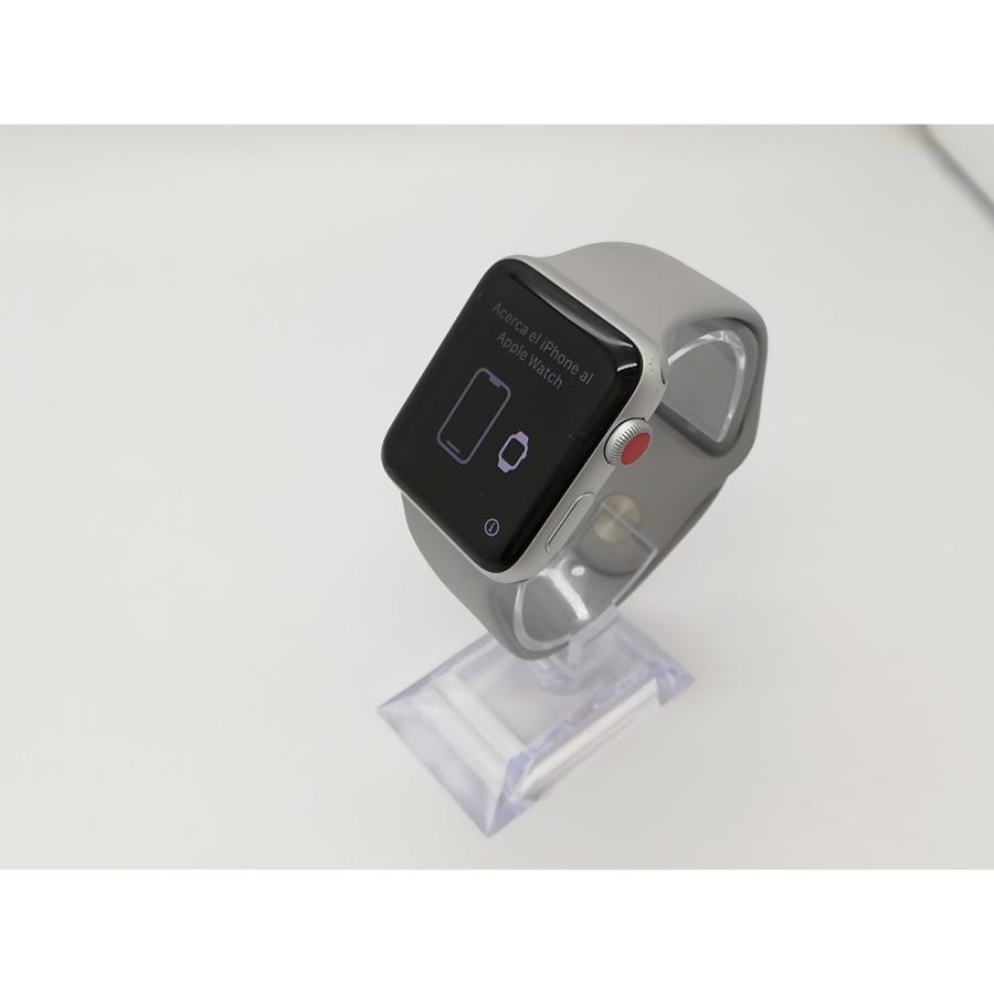 中古】Apple Apple Watch Series3 42mm Cellular シルバー