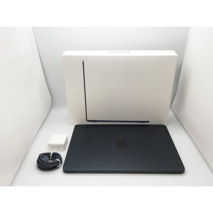 【中古】Apple MacBook Air 13インチ M3(CPU:8C/GPU:10C) 24GB/512GB ミッドナイト MC8Q4J/A (13インチ, M3, 2024)【アリオ倉敷】保証期間１ヶ月【ランクB】の画像