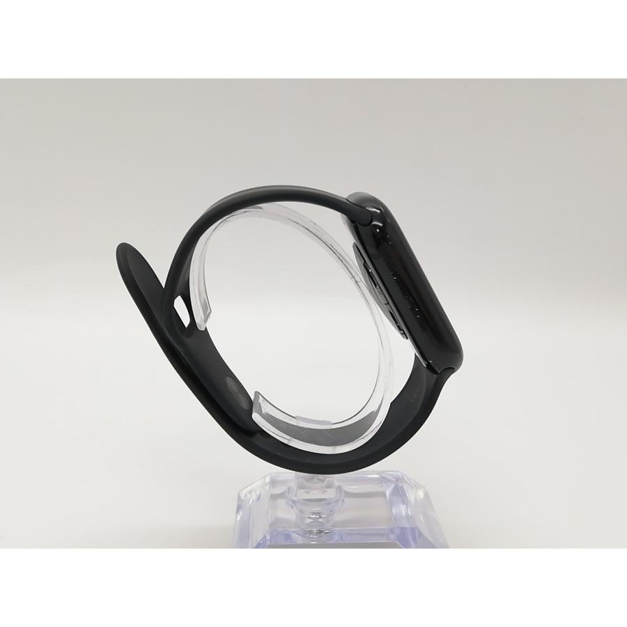 【中古】Apple Watch Series10 46mm GPS ジェットブラックアルミニウムケース/ブラックスポーツバンド (S/M) MWWP3J/A【アリオ倉敷】保証期間１ヶ月【ランクB】の画像