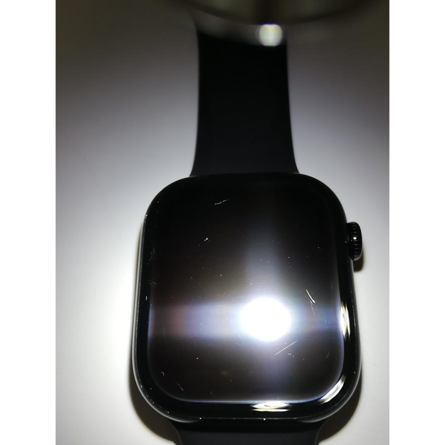 【中古】Apple Watch Series10 46mm GPS ジェットブラックアルミニウムケース/ブラックスポーツバンド (S/M) MWWP3J/A【アリオ倉敷】保証期間１ヶ月【ランクB】の画像