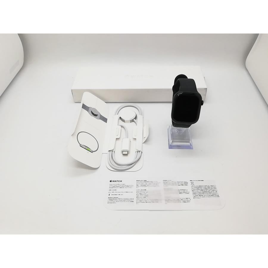 【中古】Apple Watch Series10 46mm GPS ジェットブラックアルミニウムケース/ブラックスポーツバンド (S/M) MWWP3J/A【アリオ倉敷】保証期間１ヶ月【ランクB】の画像