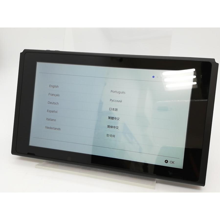中古】Nintendo Switch 本体 Joy-Con(L) ネオンブルー/(R) ネオン