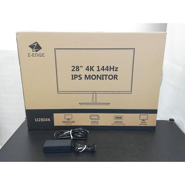 中古】Z-Edge U28I4K 28インチワイド/3840x2160(4K)/IPS/垂直144Hz