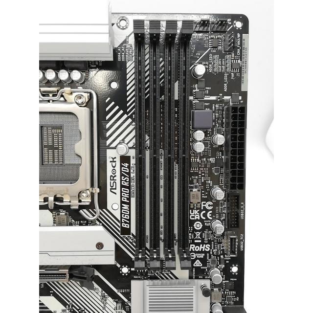 中古】ASRock B760M Pro RS/D4 B760(DDR4)/LGA1700/MicroATX【アリオ