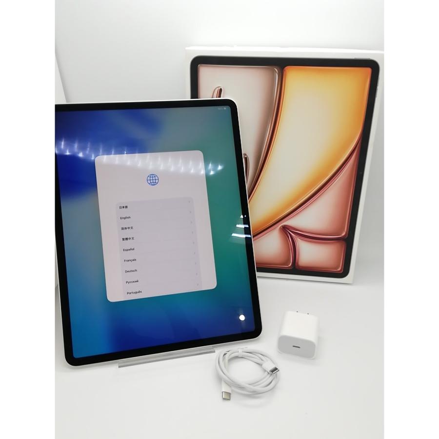 【中古】Apple 【Wi-Fi】 13インチ iPad Air（M3/2025) 128GB スターライト MCNK4J/A【アリオ倉敷】保証期間１ヶ月【ランクA】の画像
