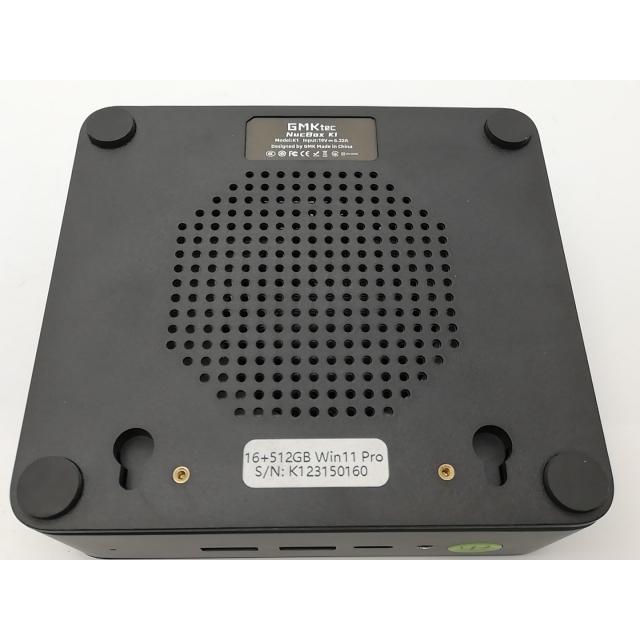 中古】GMKtec GMKtec Nucbox K1 ミニPC 【R7-6800H 32G 512G(SSD) 2.5