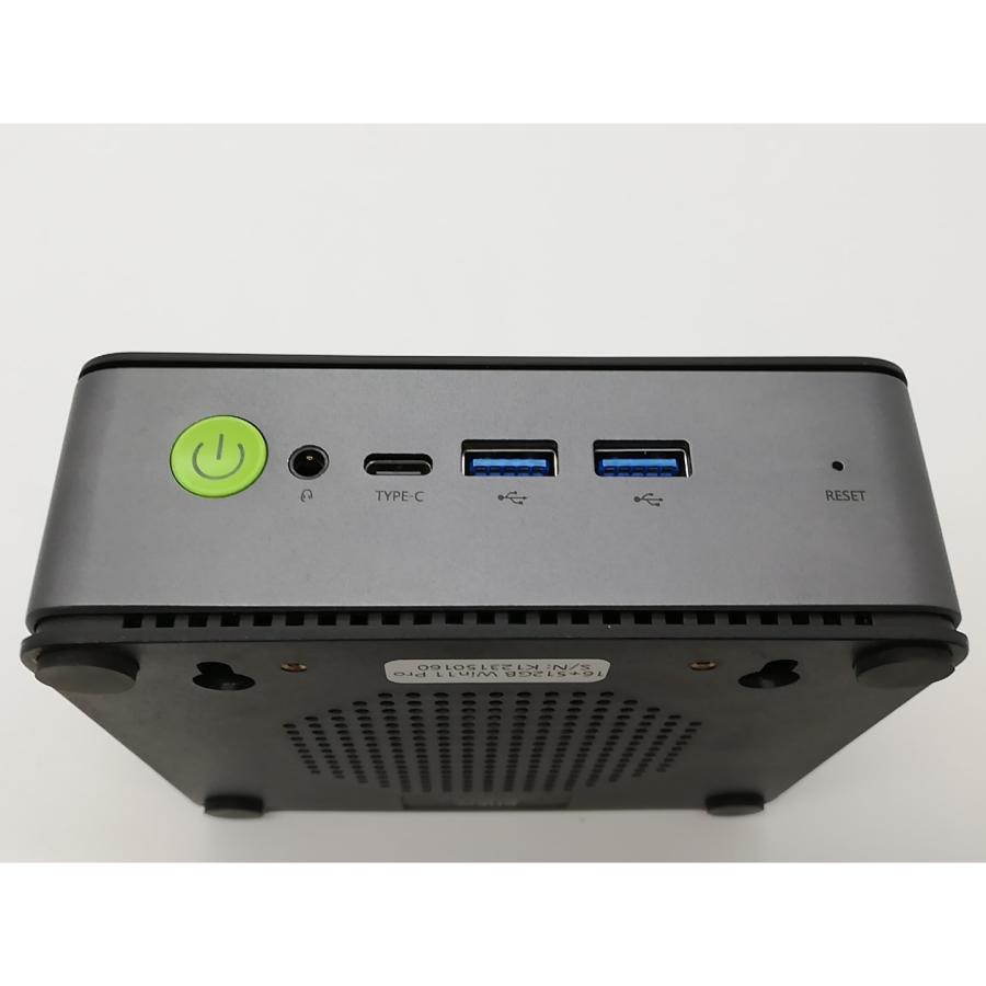 中古】GMKtec GMKtec Nucbox K1 ミニPC 【R7-6800H 32G 512G(SSD) 2.5
