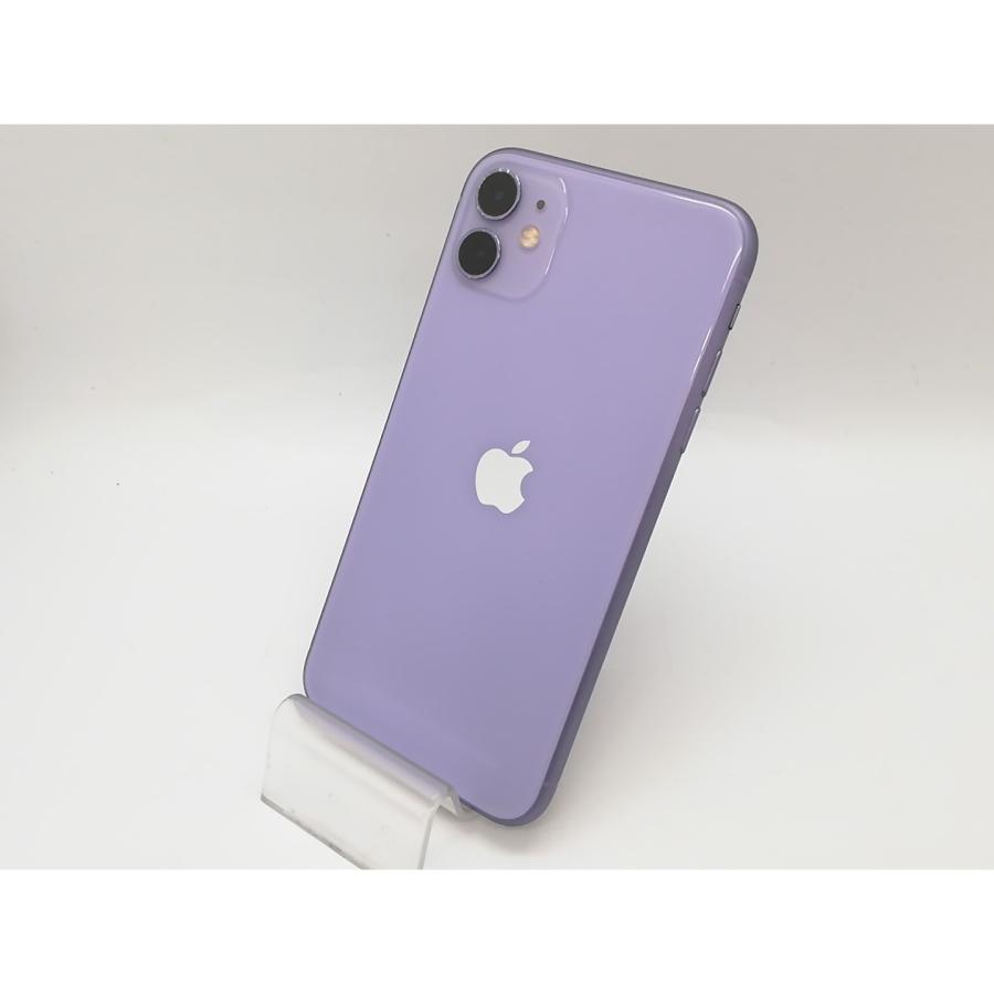 中古】Apple au 【SIMロック解除済み】 iPhone 11 64GB パープル