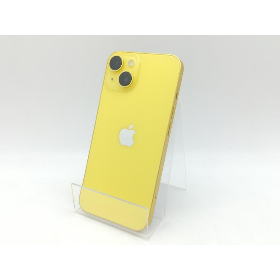 【中古】Apple docomo 【SIMフリー】 iPhone 14 128GB イエロー MR3Q3J/A【神戸】保証期間１ヶ月【ランクB】