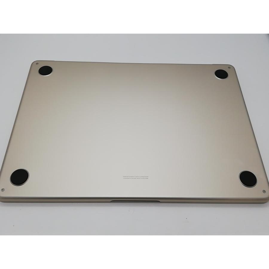 【中古】Apple MacBook Air 13インチ  M2(CPU:8C/GPU:8C) 8GB/256GB スターライト MLY13J/A (M2,2022)【アリオ倉敷】保証期間１ヶ月【ランクB】の画像