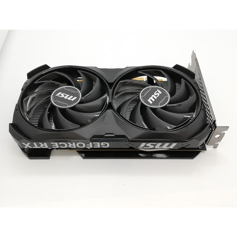 中古】MSI GeForce RTX 4060 VENTUS 2X BLACK 8G OC RTX4060/8GB(GDDR6 