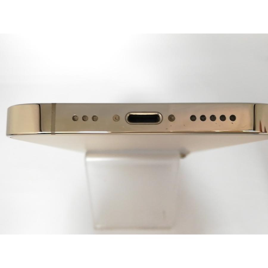 【中古】Apple au 【SIMフリー】 iPhone 13 Pro 256GB ゴールド MLUQ3J/A【アリオ倉敷】保証期間１ヶ月【ランクC】の画像