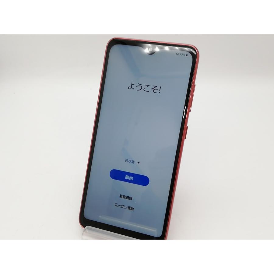 中古】SAMSUNG docomo 【SIMロック解除済み】 Galaxy A21 レッド 3GB