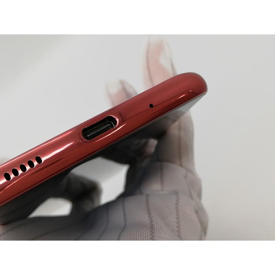 中古】SAMSUNG docomo 【SIMロック解除済み】 Galaxy A21 レッド 3GB