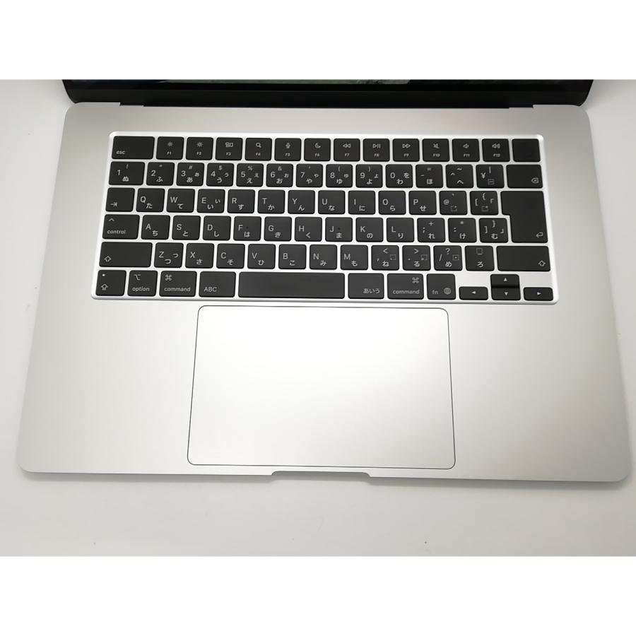 【中古】Apple MacBook Air 15インチ (M4,2025) M4(CPU:10C/GPU:10C) 16GB/512GB シルバー MW1H3J/A【アリオ倉敷】保証期間１ヶ月【ランクB】の画像